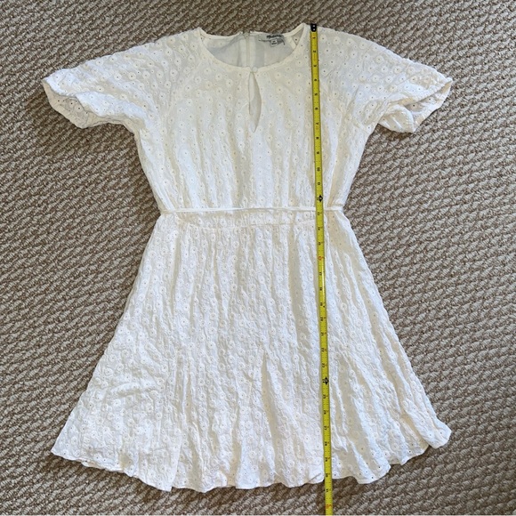 Madewell Eyelet Tassel-Tie Mini Dress - Picture 4 of 15